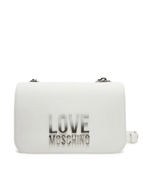 BORSA PU GRS BIANCO LOVE MOSCHINO | JC4254PP0MKD0/100